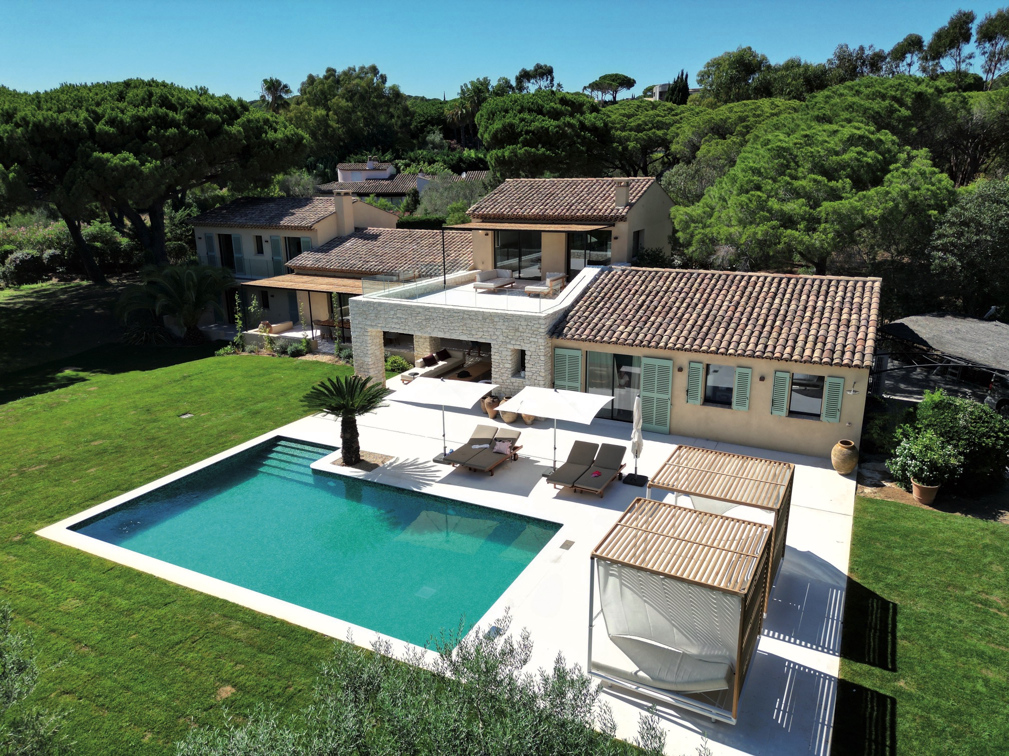 Détail de décoration d'intérieur et matériaux nobles