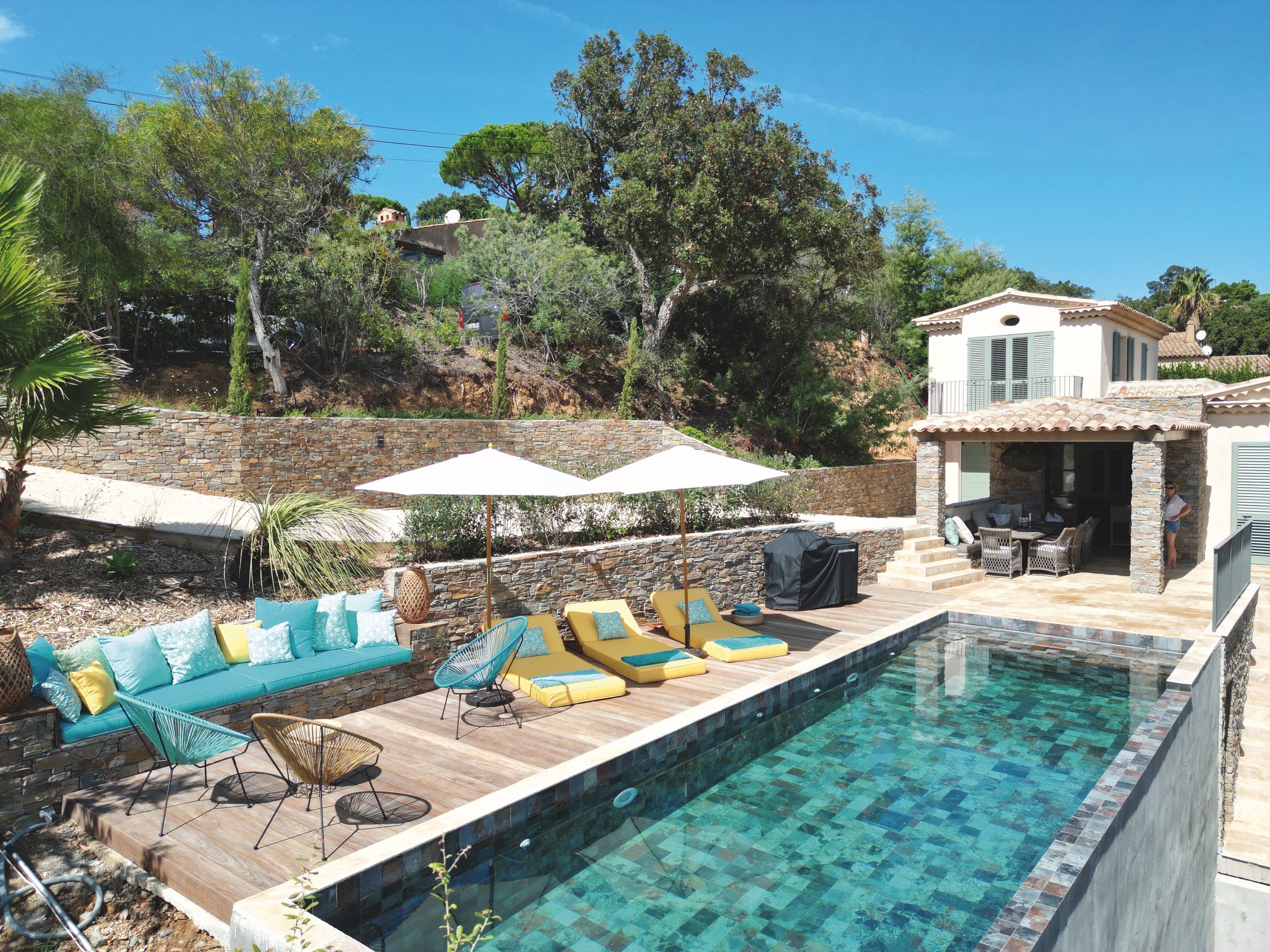 Photographie architecture intérieure salon moderne prestige